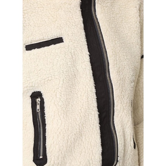 Mcguire Larousse Sherpa Jacket in Cream - Picture 5 of 8